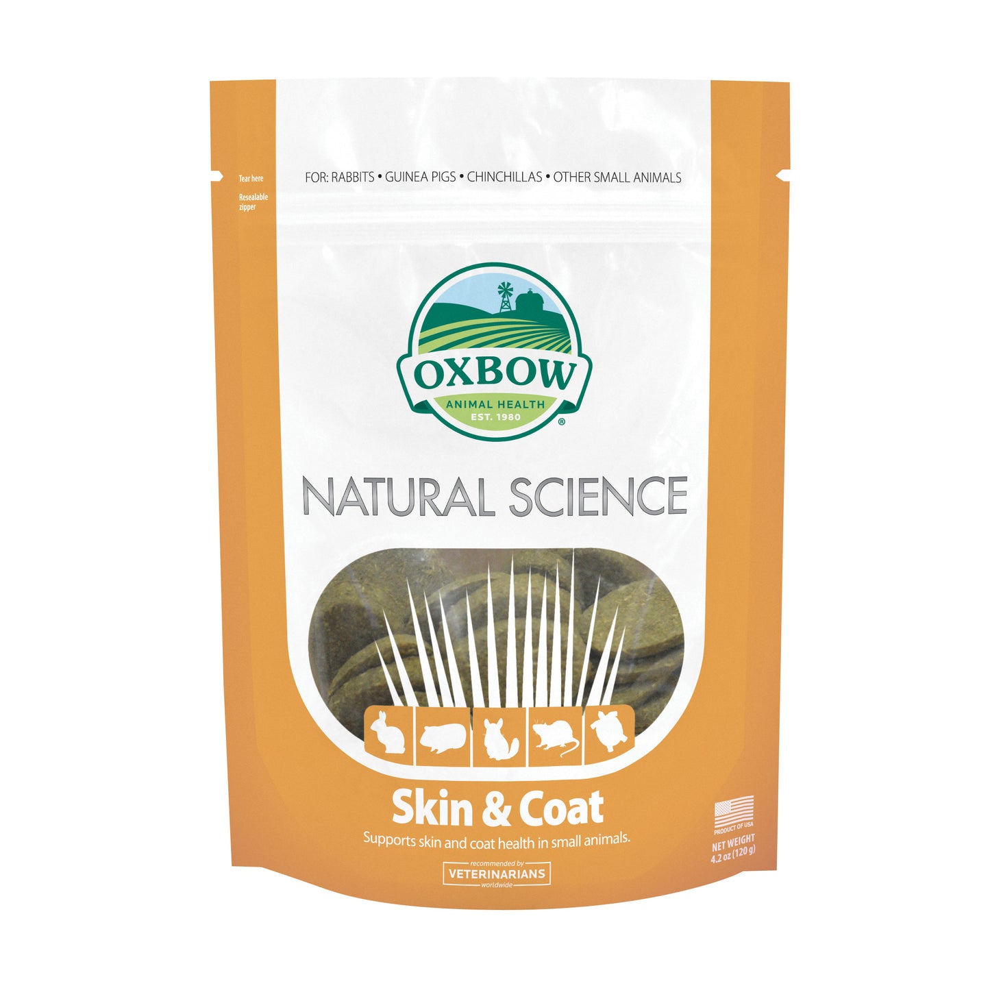 Oxbow Natural Science Skin & Coat Support