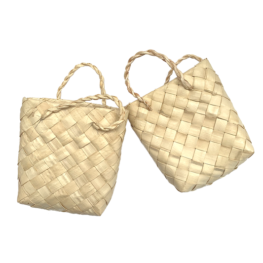 Mini Buri Bags (Set of 2)