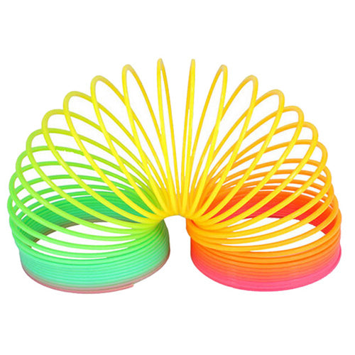 Rainbow Plastic Slinky