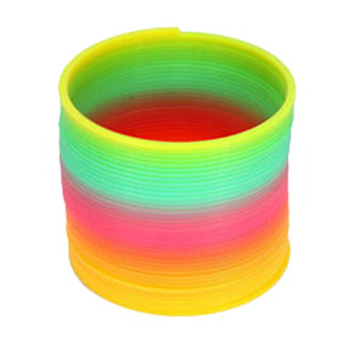 Rainbow Plastic Slinky